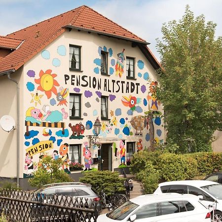 Pension Altstadt Борна Екстериор снимка