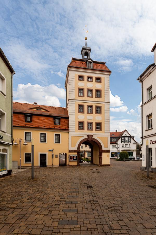 Pension Altstadt Борна Екстериор снимка